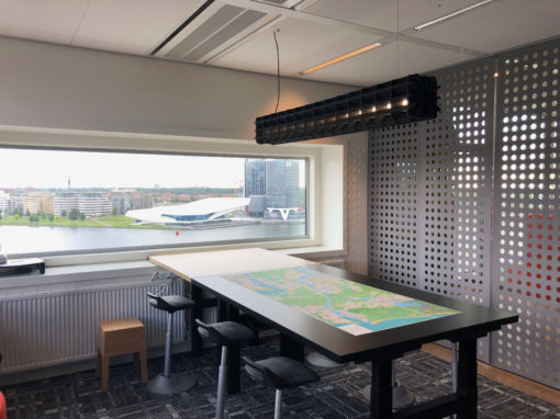 Interactief vergaderen met een geweldig uitzicht