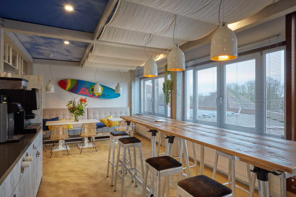 Gemeente Amstelveen koffietuin thema beach