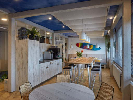 Meeting op het strand