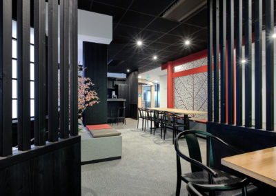 Japanse tuin koffietuin