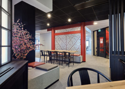 Japanse tuin koffietuin