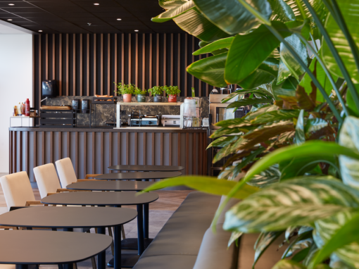 NRC Media vergadert en eet nu in een oase van rust en groen